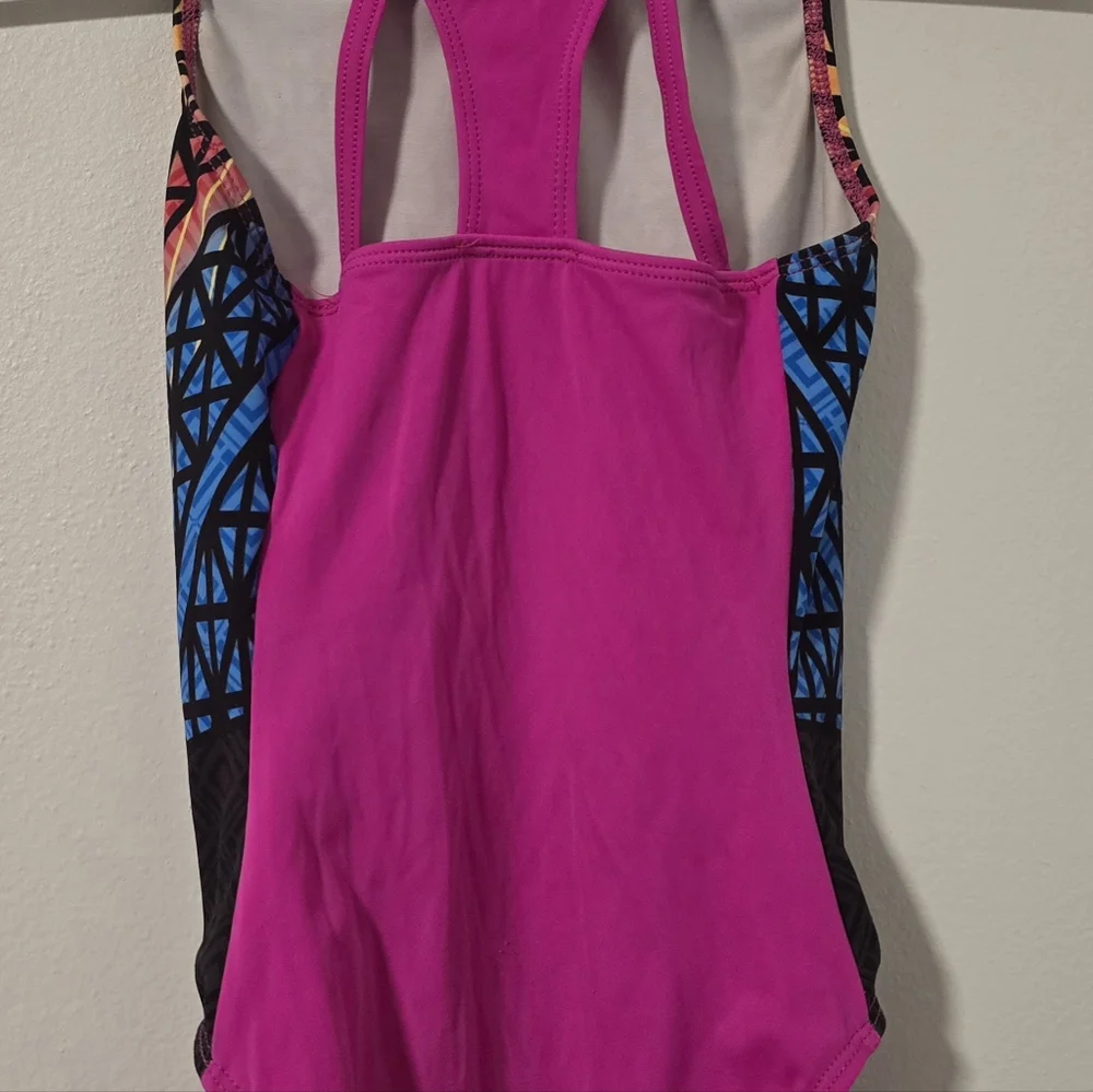 GK Elite Simone Glasswork Wonder Child Large Leotard Gymnastics Dance - Picture 3 of 3